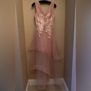 BCBMAXAZRIA pink floral dress